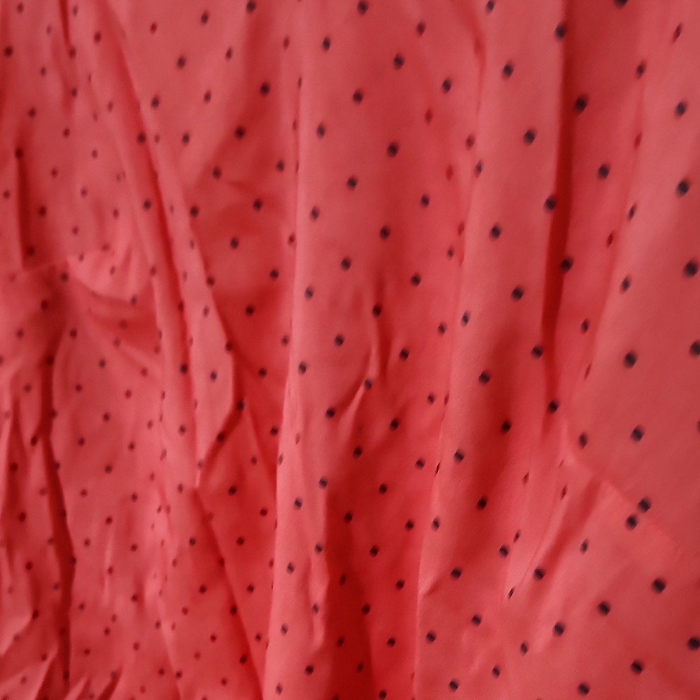 Worthington Pink Ruffled Blouse with Relaxed Fit - Picture 3 of 8